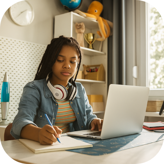 Kids Learning at Plerooville